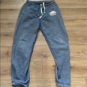 Roots blue salt and pepper original jogging pants. Size M
